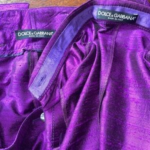 Dolce and Gabbana RAW SILK SET